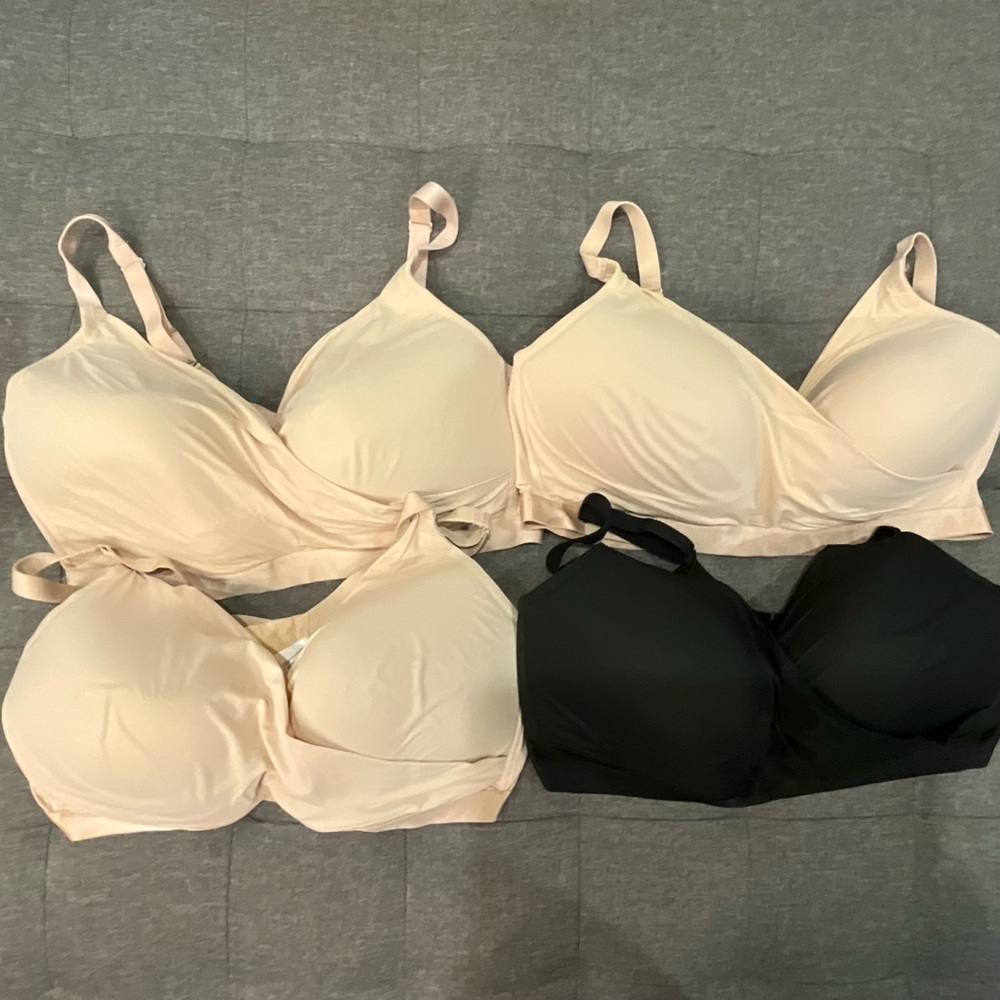 46DDD DEESSE PENNINGTONS 4 BRAS NUDE & BLACK